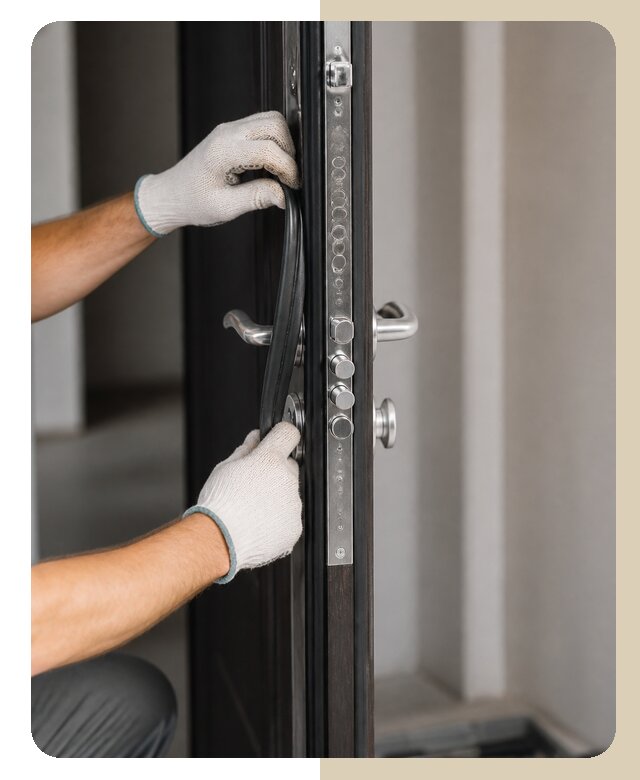 Установка уплотнителя двери в Заинске по цене от 2542 р. | ДвериЛегко-Знс