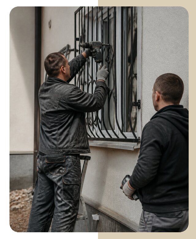 Установка наружных решеток в Заинске от 4983 р. | ДвериЛегко-Знс